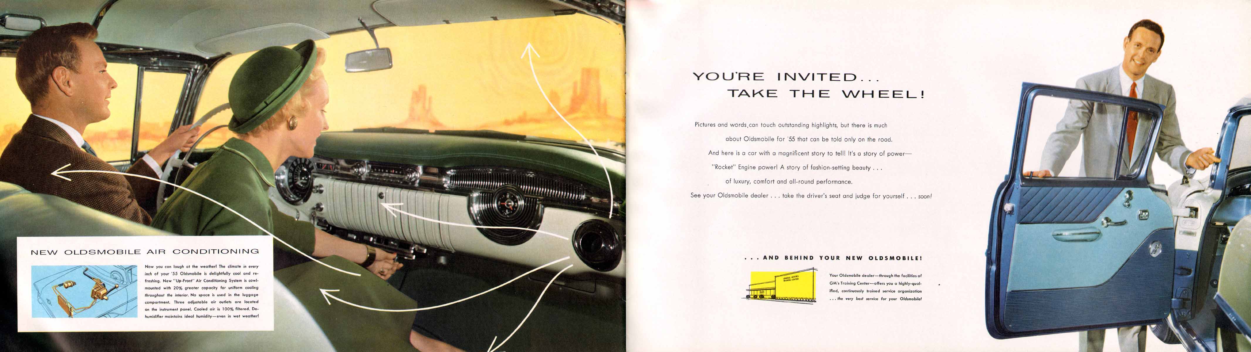 1955 Oldsmobile Motor Cars Brochure Page 7